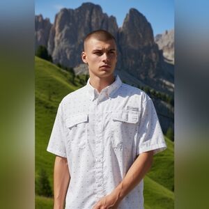 Habit Men's Size 2XL Fishing Pro Performance Series Lightweight Shirt